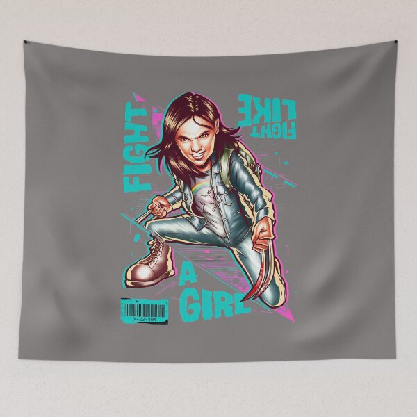 Item preview, Fight Like a Girl Wolverine Caricature-80 designed and sold by StephanDreessen.