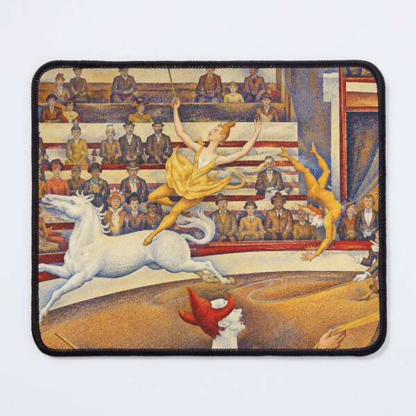 Item preview, Circus Wall Art, Vintage Circus Print, Georges Seurat Pointillist Art designed and sold by RickE.