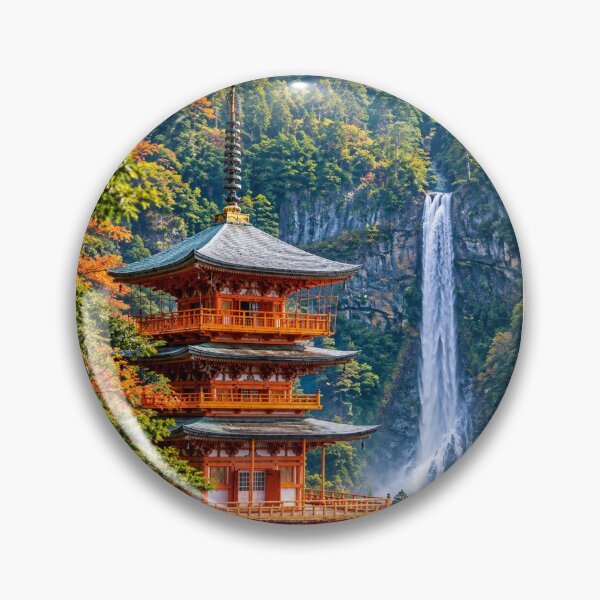 Item preview, Nachi Falls and Seiganto-ji Pagoda – Sacred Japan designed and sold by CHANNELZIPANG.