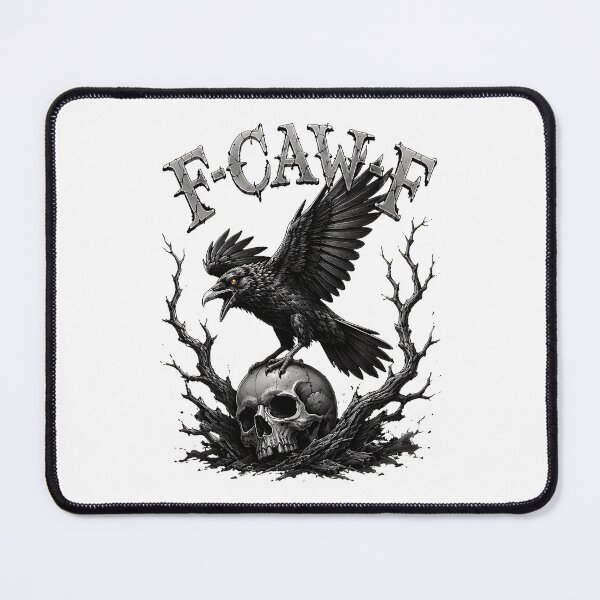 Item preview, f-caw-f gothic raven moon dark art designed and sold by Lockcownmz.