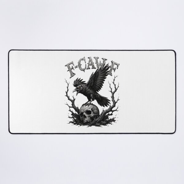 Item preview, f-caw-f gothic raven moon dark art designed and sold by Lockcownmz.
