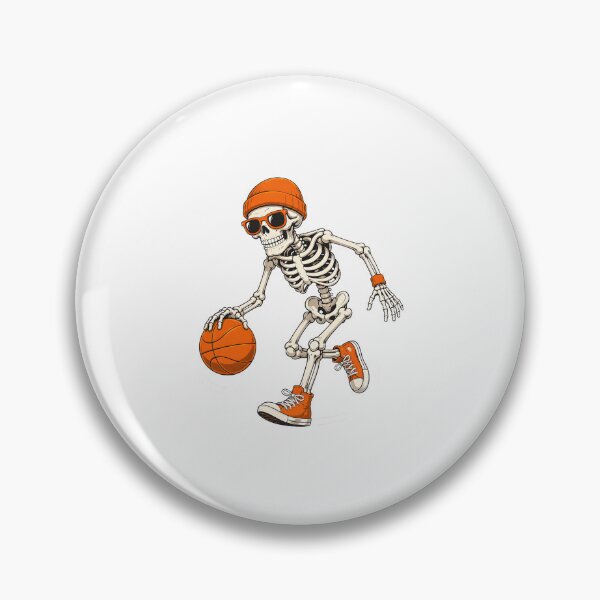 Artikelvorschau, Lustiger Halloween-Skelett-Basketball für Teenager, Jungen und Männer entworfen und verkauft von Lockcownmz.