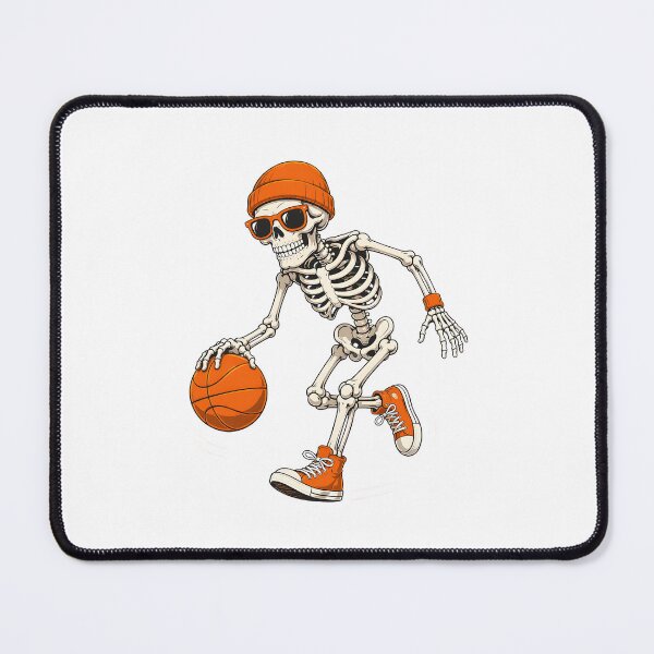 Item preview, halloween skeleton funny basketball for teens boys men designed and sold by Lockcownmz.