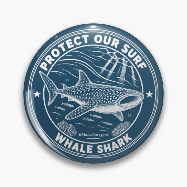 Item preview, Whale Shark - Protect Our Surf designed and sold by Omaha Jones T-Shirts and More.