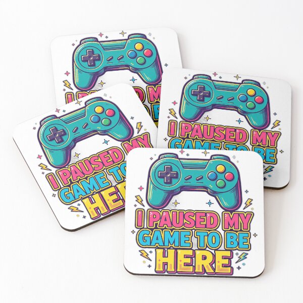 Item preview, I Paused My Game to Be Here - Funny Gamer Gift designed and sold by Visual Dept..