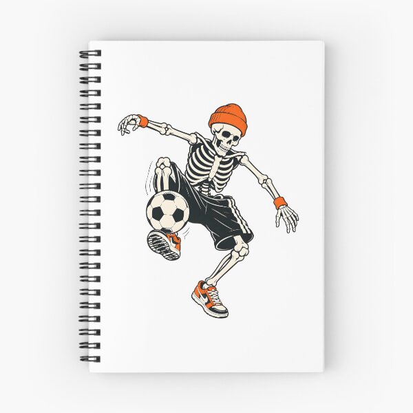 Item preview, halloween skeleton funny soccer for teens boys men designed and sold by Lockcownmz.