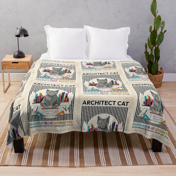 Item preview, Russian Blue Architect designed and sold by PictoVibe.