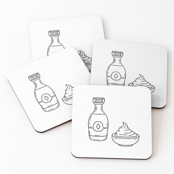 Item preview, An illustration of wasabi beside a soy sauce dish designed and sold by rasagamastore.