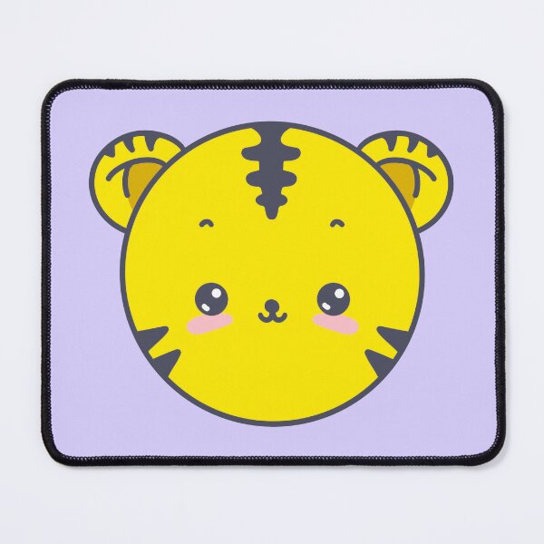 Item preview, Cute Yellow Tiger Face designed and sold by tammist.