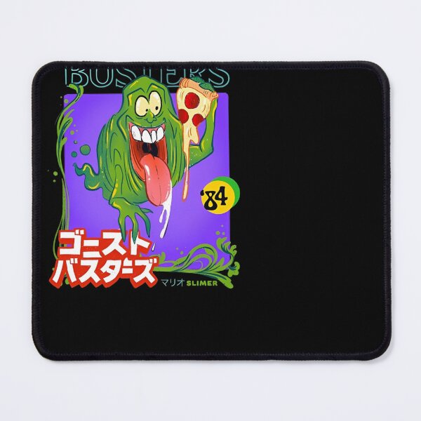 Item preview, Ghostbusters Slimer Eating Pizza Japanese Art designed and sold by Foroirebouti.