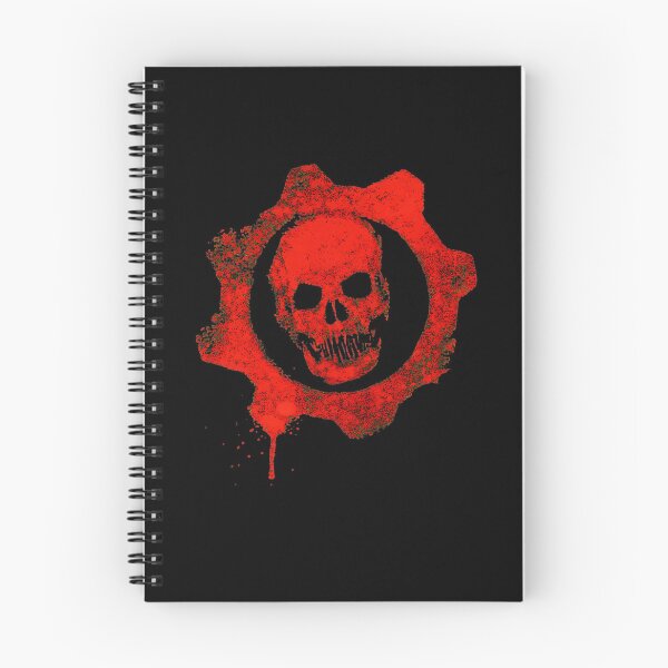 Item preview, Red Skull Gear COG Symbol Dark Gaming  designed and sold by sterfler.