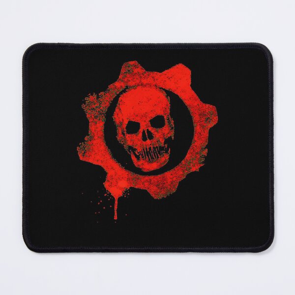 Item preview, Red Skull Gear COG Symbol Dark Gaming designed and sold by sterfler.