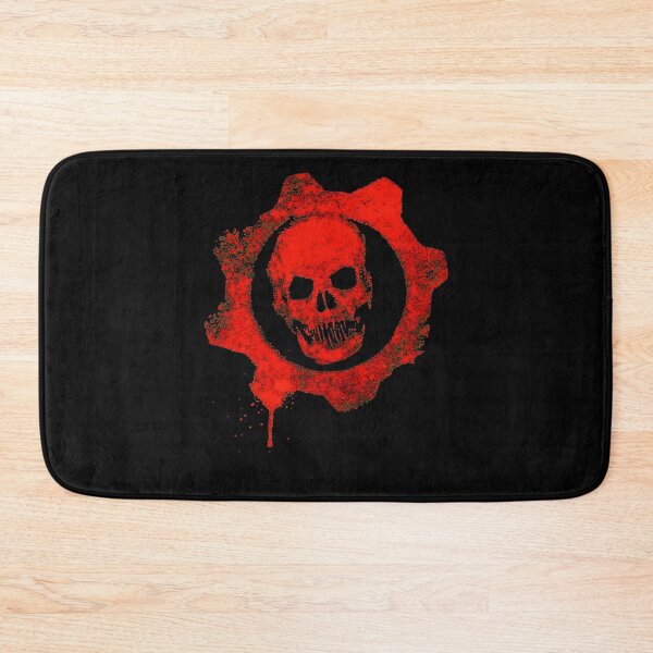 Item preview, Red Skull Gear COG Symbol Dark Gaming  designed and sold by sterfler.