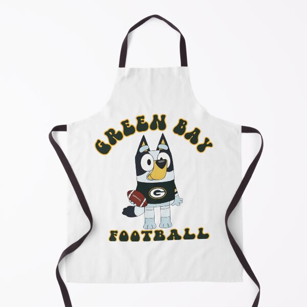 Item preview, Bluey Green Bay Packerss Football Fan designed and sold by Kleinpixel.