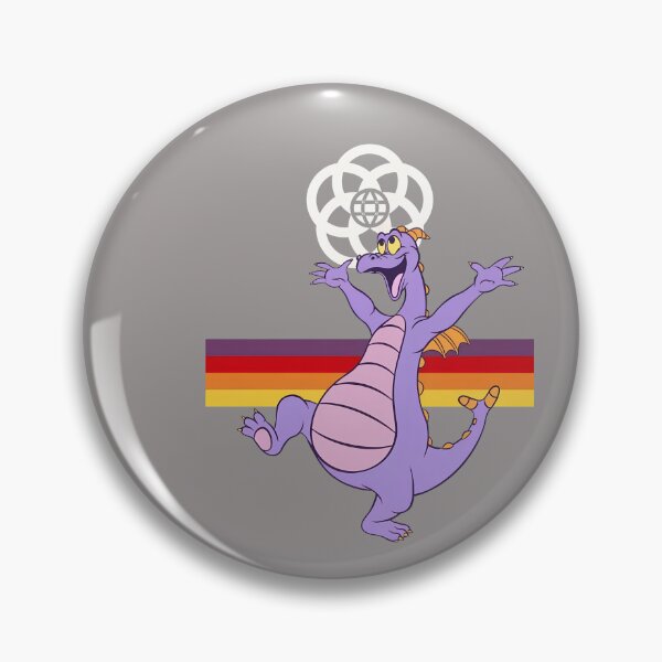 Item preview, Figment Dancing Retro Epcot Stripes T-Shirt-62 designed and sold by DemianChene.