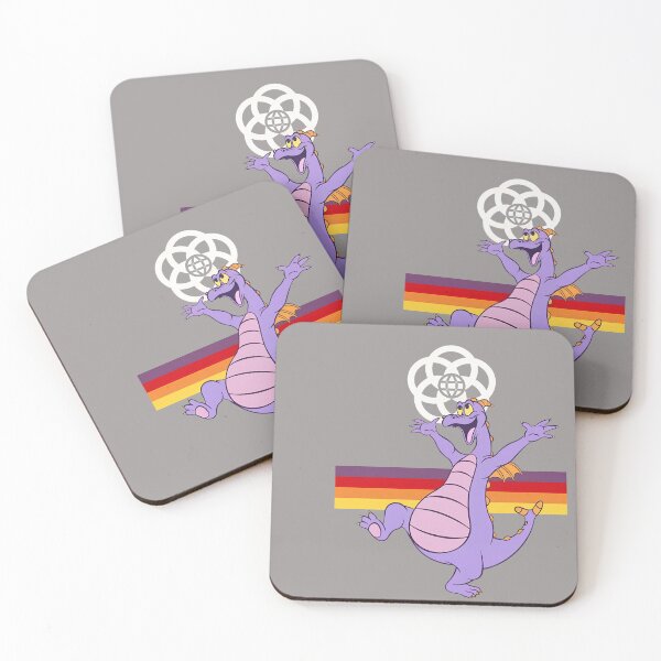 Item preview, Figment Dancing Retro Epcot Stripes T-Shirt-62 designed and sold by DemianChene.