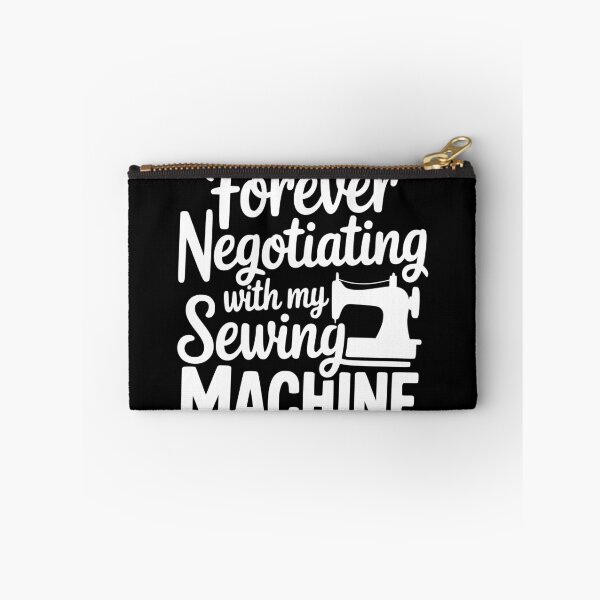 Item preview, Forever Negotiating With My Sewing Machine designed and sold by theartfulaspie.