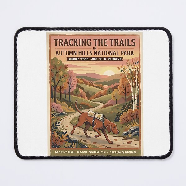 Item preview, Redbone Coonhound Trail Tracker designed and sold by PictoVibe.