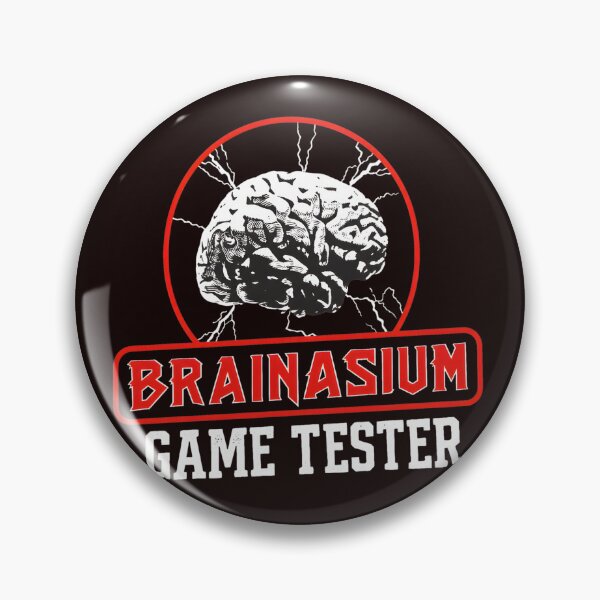 Item preview, Brainasium Game Tester Brain Gaming designed and sold by Patternisyours.