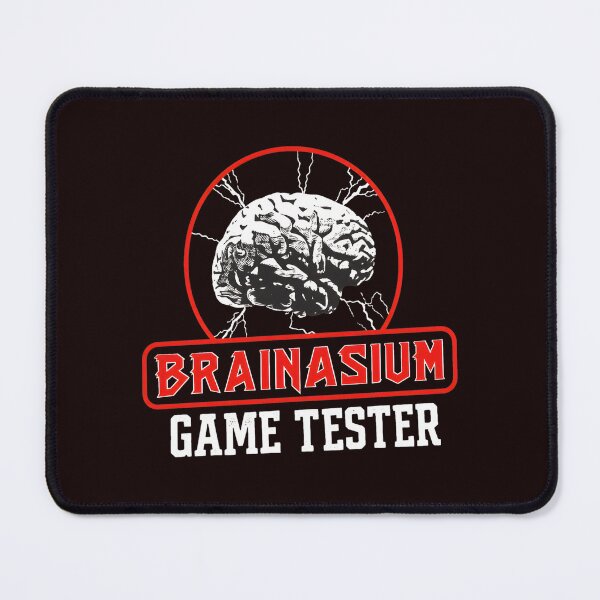 Item preview, Brainasium Game Tester Brain Gaming designed and sold by Patternisyours.