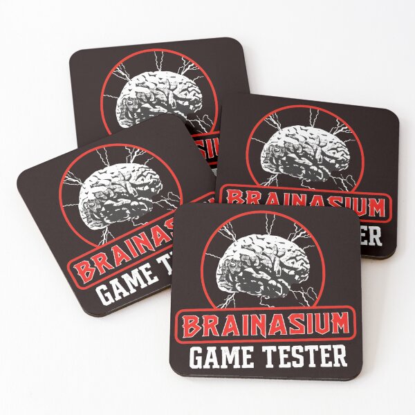 Item preview, Brainasium Game Tester Brain Gaming designed and sold by Patternisyours.