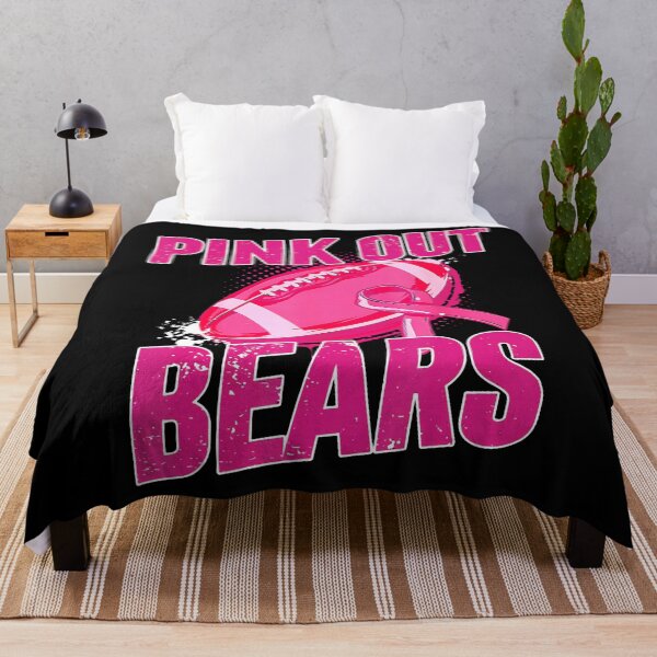 Item preview, Bears Pink Out Football Breast Cancer Awareness designed and sold by Khescoiu.