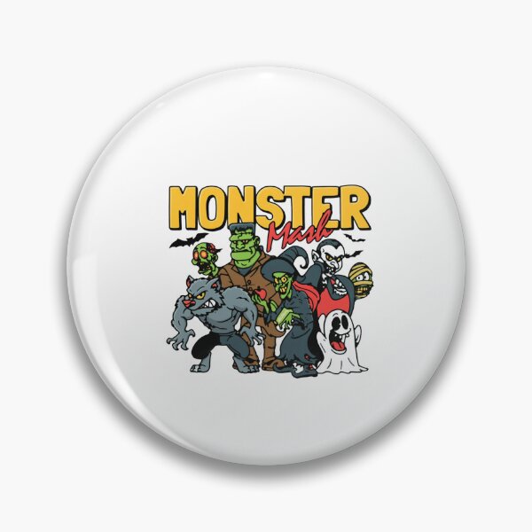 Item preview, Monster Mash Vintage Halloween Cartoon Monsters  designed and sold by HytoneArt.