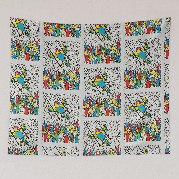 Item preview, Parakeet Circus Acrobat designed and sold by PictoVibe.