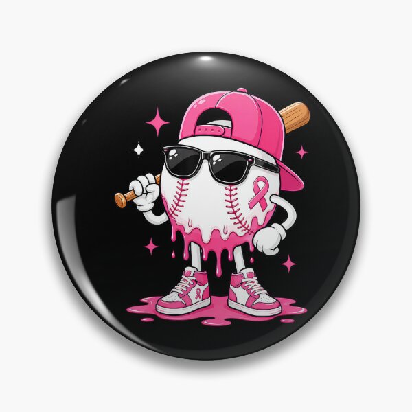 Item preview, Breast Cancer Awareness Baseball Pink Ribbon Boys designed and sold by Khescoiu.