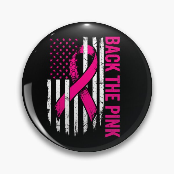 Item preview, Back The Pink Breast Cancer Awareness Pink Ribbon USA designed and sold by HayleePacoch.