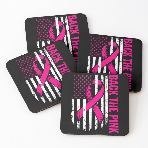 Item preview, Back The Pink Breast Cancer Awareness Pink Ribbon USA designed and sold by HayleePacoch.