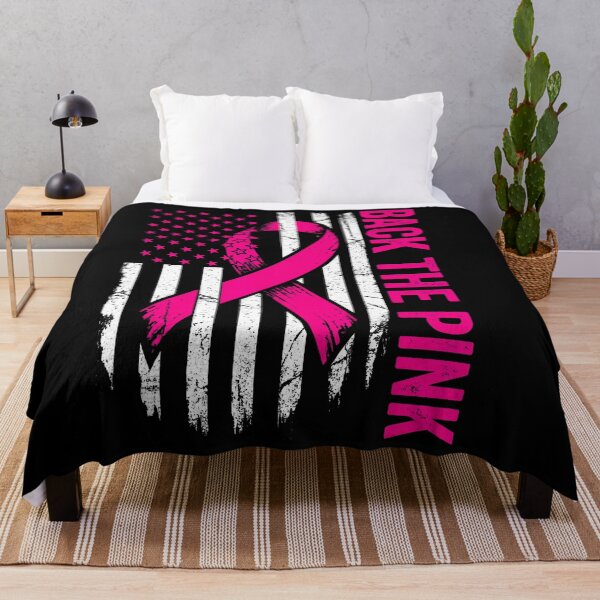 Item preview, Back The Pink Breast Cancer Awareness Pink Ribbon USA designed and sold by HayleePacoch.
