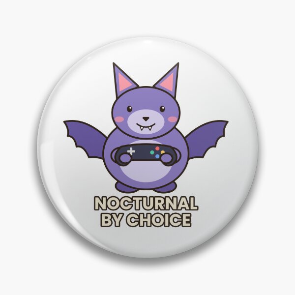 Item preview, Nocturnal By Choice Bat Gamer designed and sold by Rev22.