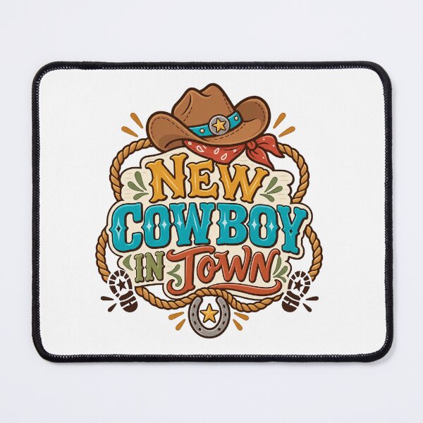 Item preview, New Cowboy in Town Western Hat and Rope designed and sold by skyartdesign.