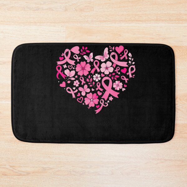 Item preview, Breast Cancer Awareness Heart Pink Ribbon Women Girls designed and sold by Khescoiu.