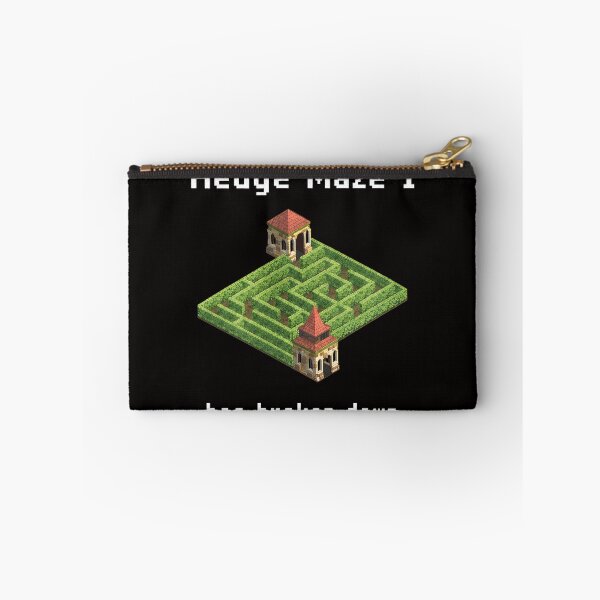 Item preview, Hedge Maze 1 Broken Down Pixel Art Game Retro designed and sold by DonatStudio.