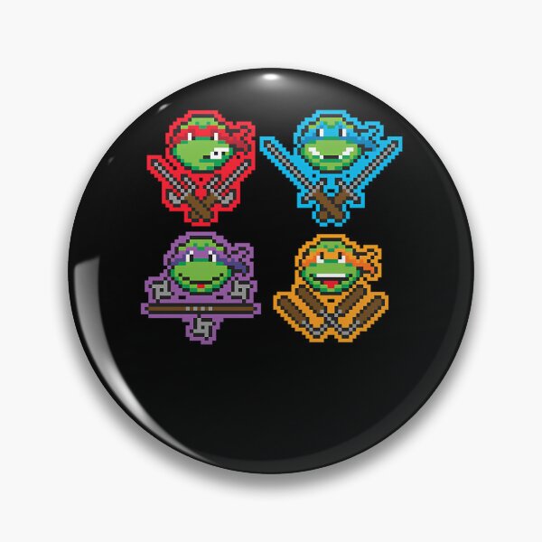 Item preview, Four Pixel Character Heads With Colored designed and sold by KeithaMccor.