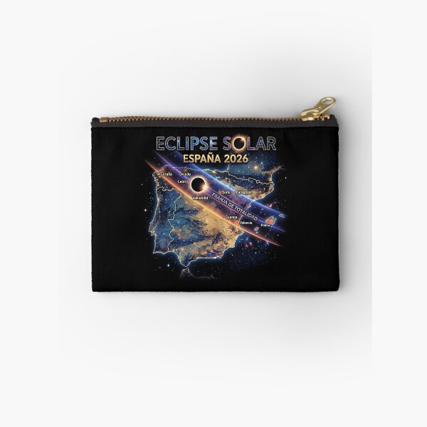Item preview, Eclipse Solar Total Espaa 2026 Path Of Totality Map designed and sold by CUN0W2297.
