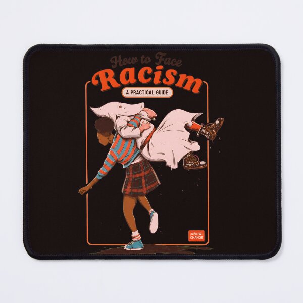 Item preview, How to Face Racism A Practical Guide Retro Art designed and sold by DonatStudio.