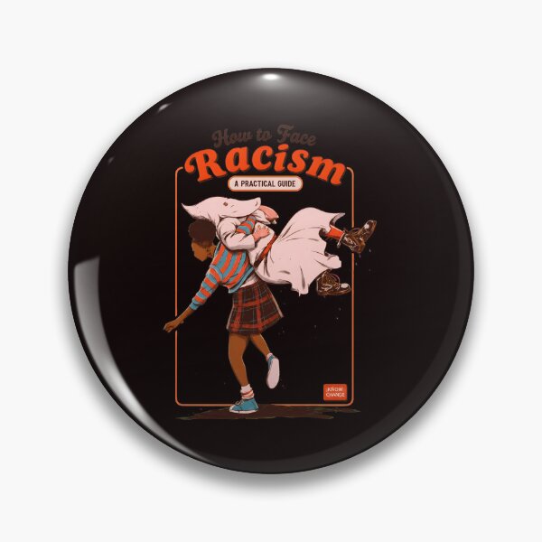 Item preview, How to Face Racism A Practical Guide Retro Art designed and sold by DonatStudio.