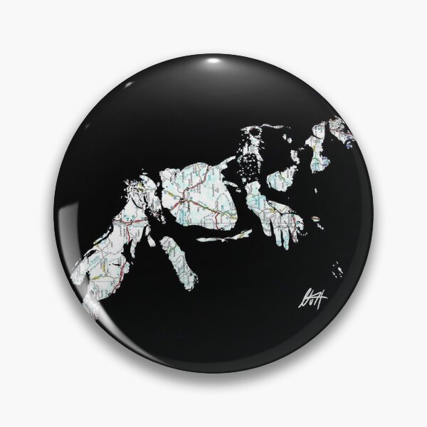 Item preview, Muscled Gay Beared Couple With Tattoos Bum Map Art By NLMKArtStudio designed and sold by NLMKArtStudio.
