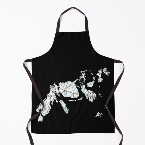 Item preview, Muscled Gay Beared Couple With Tattoos Bum Map Art By NLMKArtStudio designed and sold by NLMKArtStudio.