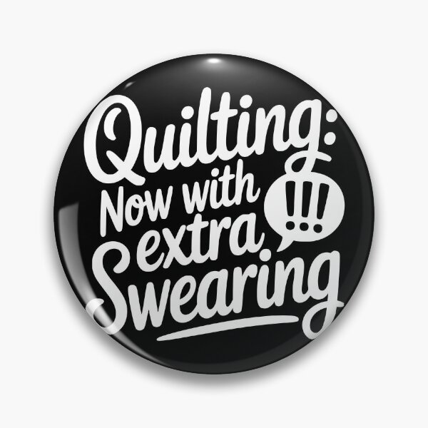 Item preview, Quilting: Now With Extra Swearing designed and sold by theartfulaspie.