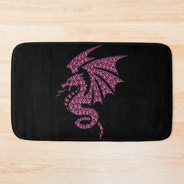 Item preview, Breast Cancer Awareness Survivor Dragon Pink Ribbon designed and sold by Khescoiu.