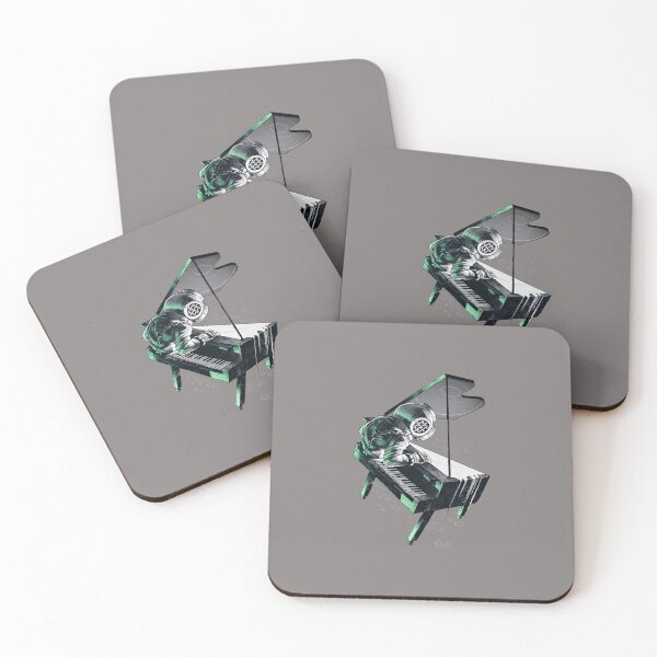 Item preview, Diver Playing Submerged Piano Art-50 designed and sold by JordanQuerling.