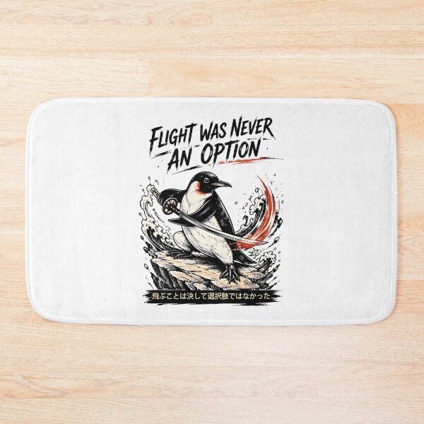 Item preview, penguin samurai sword flight was never an option funny designed and sold by JasonsSpider.
