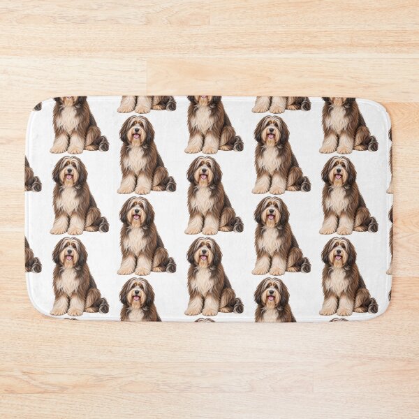 Item preview, Copy of Tibetan Terrier Dog Sable Brown designed and sold by BackgroundND.
