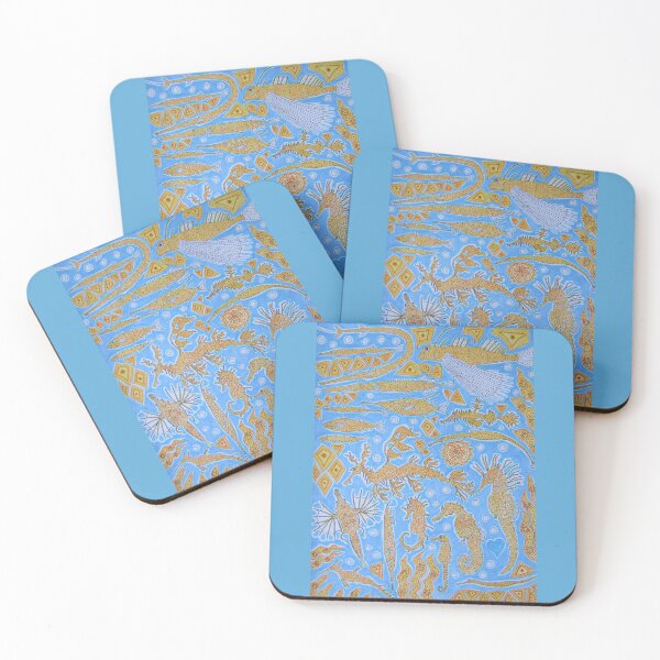 Item preview, Sea treasures: seahorses and gasterosteiformes  designed and sold by Anna-Art-Studio.
