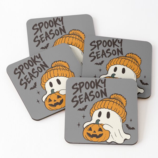 Item preview, Spooky season halloween ghost with pumpkin designed and sold by MB Ink.