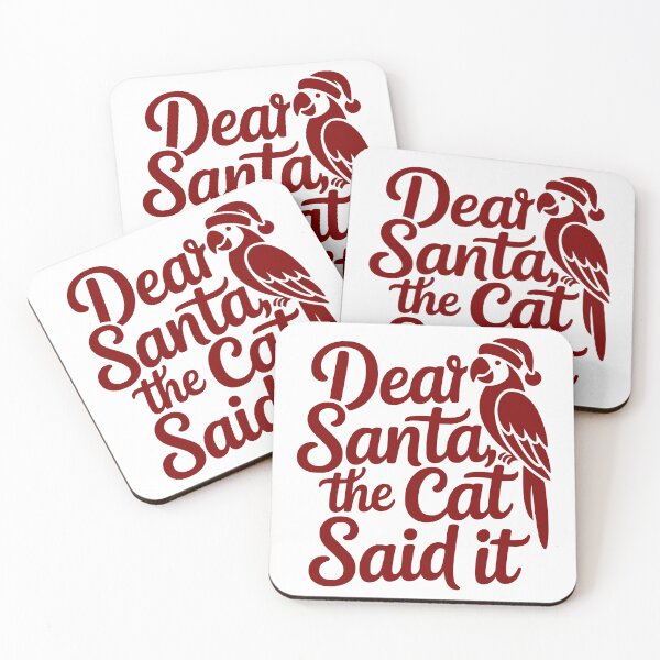 Item preview, Dear Santa, the Cat Said It designed and sold by theartfulaspie.